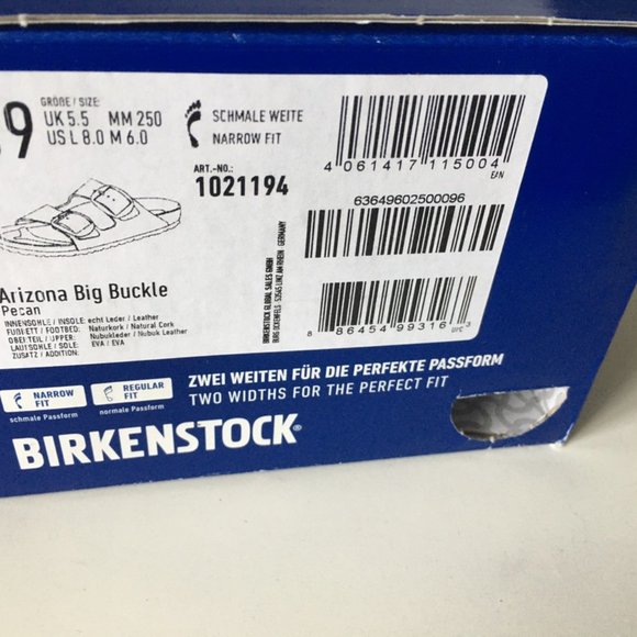 ❗️SOLD❗️Arizona Big Buckle Nubuck Leather Pecan - Picture 4 of 10